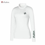 malbon 골프 2종 여성 목폴라 긴팔 티셔츠