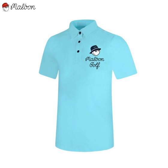 malbon 골프 5종남성 기능성 반팔 카라 티셔츠