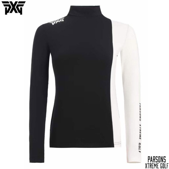 PXG 골프 2종 여성기능성 긴팔 목폴라 티셔츠