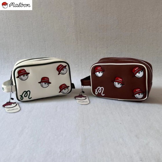 malbon 3종 골프 파우치 가방