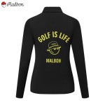 malbon 2종 여성 골프 긴팔 카라티셔츠