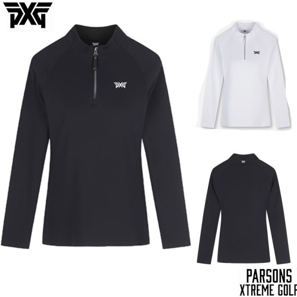 PXG 2종 여성 골프 반집업 긴팔티셔츠