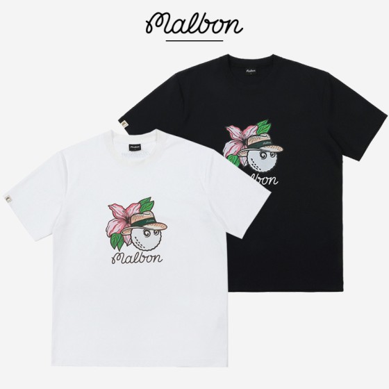 malbon 골프 2종 남성 반팔 티셔츠