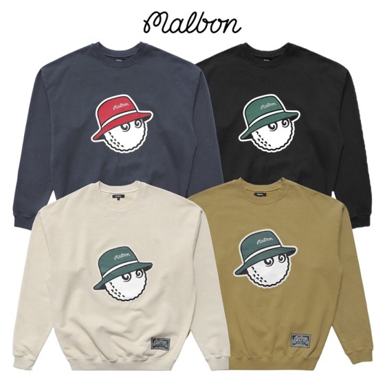 malbon 골프 4종 남녀공용 맨투맨티셔츠