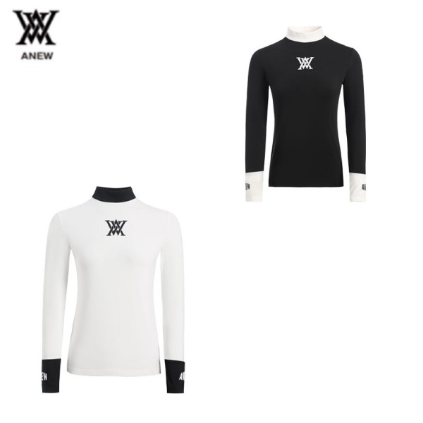 ANEW 어뉴골프 2종 여성 폴라 긴팔 티셔츠