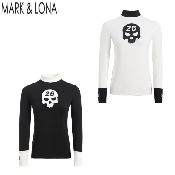 MARK&LONA 마크앤로나 2종 여성 폴라 긴팔 티셔츠