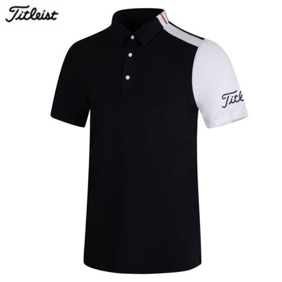 titleist 타이틀리스트 5종 남성 투톤 카라 티셔츠