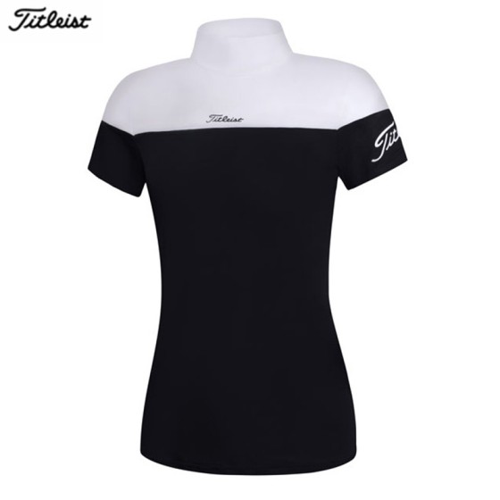 titleist 타이틀리스트 2종 여성 투톤 카라 티셔츠